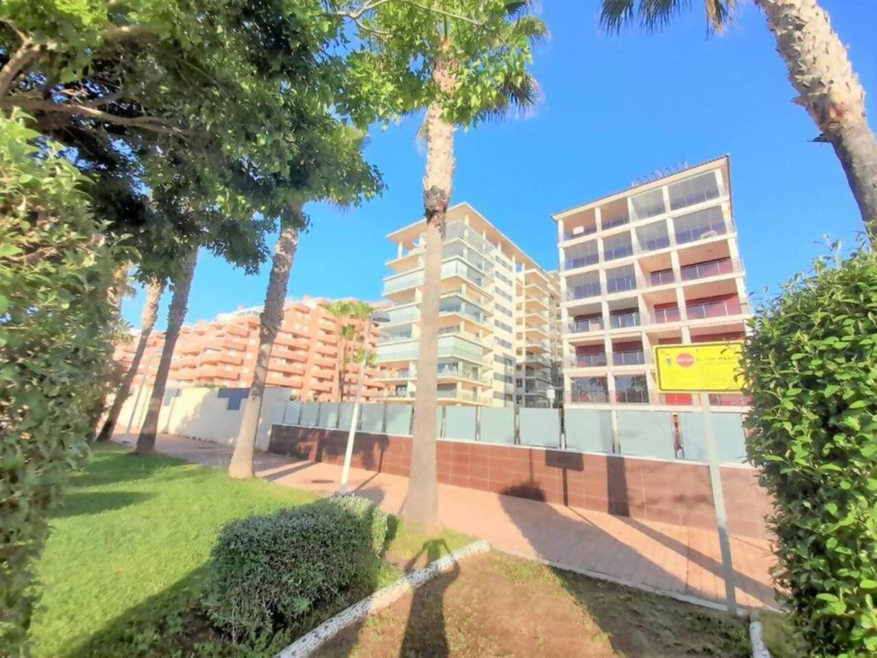 Ayf Espectacular Terraza En 1ª Linea De Playa Appartement Oropesa del Mar Buitenkant foto
