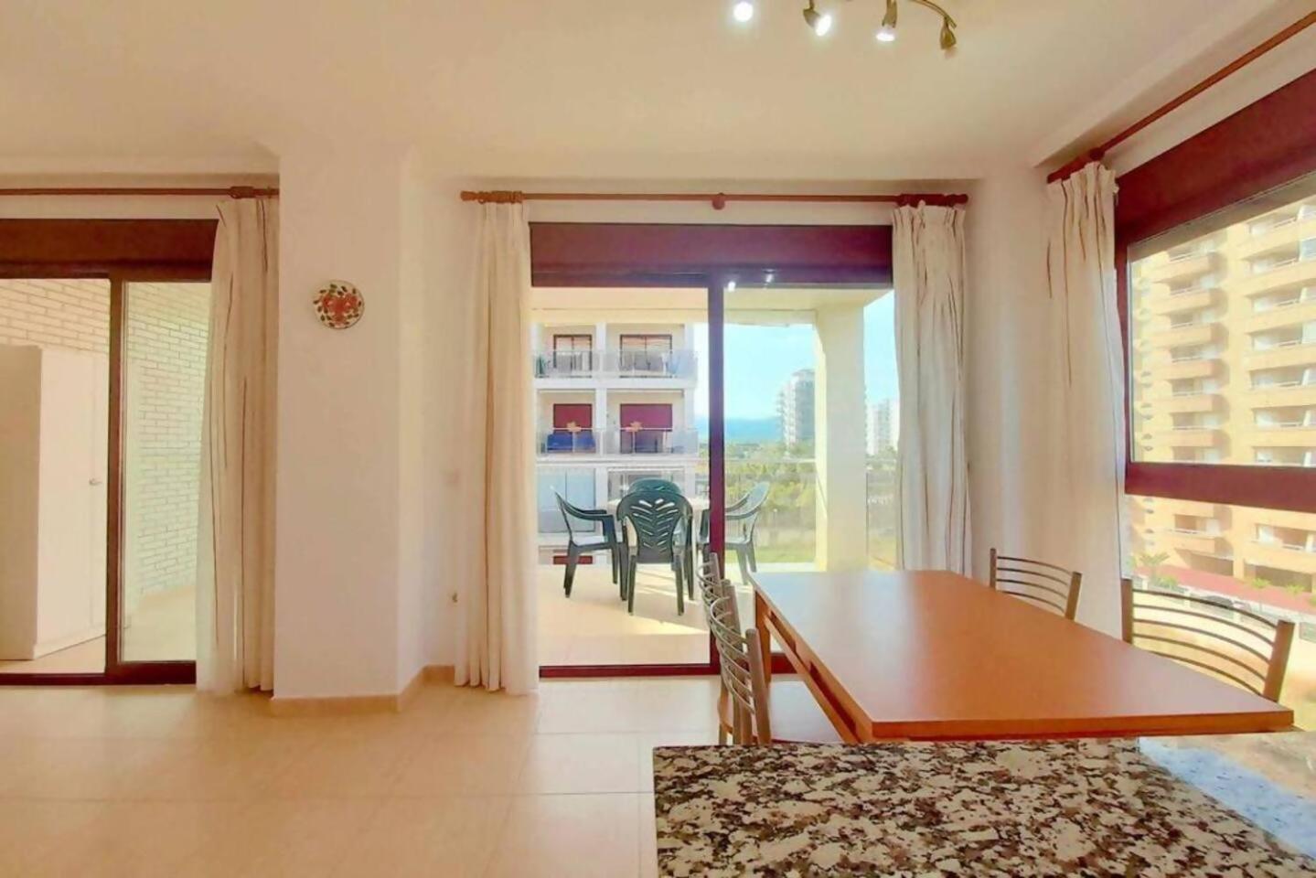 Ayf Espectacular Terraza En 1ª Linea De Playa Appartement Oropesa del Mar Buitenkant foto