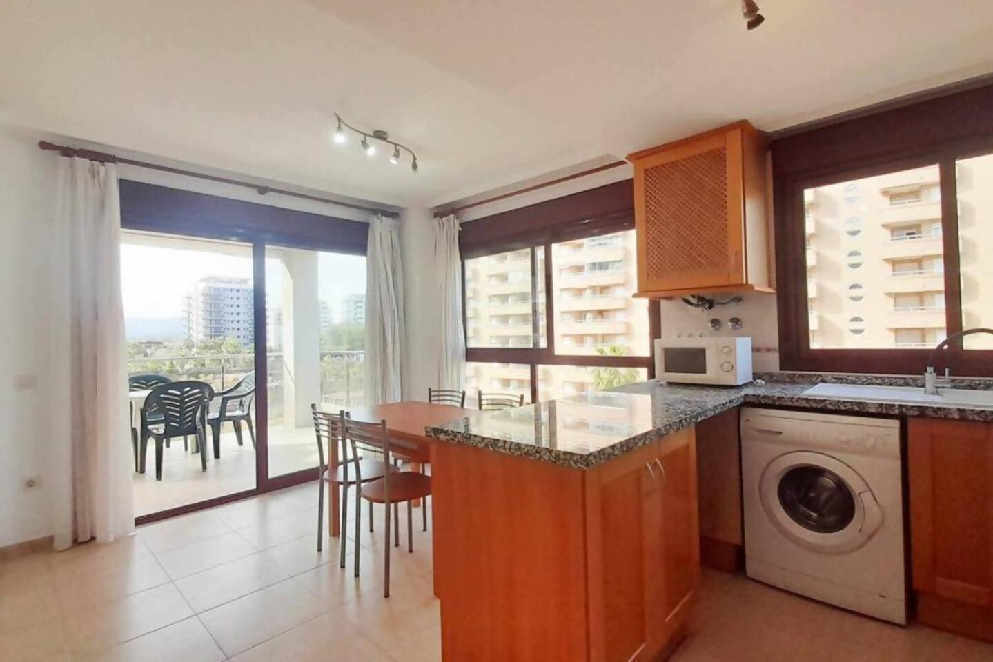 Ayf Espectacular Terraza En 1ª Linea De Playa Appartement Oropesa del Mar Buitenkant foto